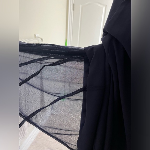 Lush Navy Blue Long Dress - Picture 6 of 6